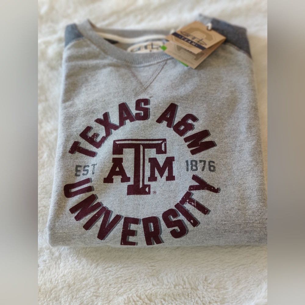 Brand New: Texas A & M University Sweatshirt from Garb Team L (Age 9-10)